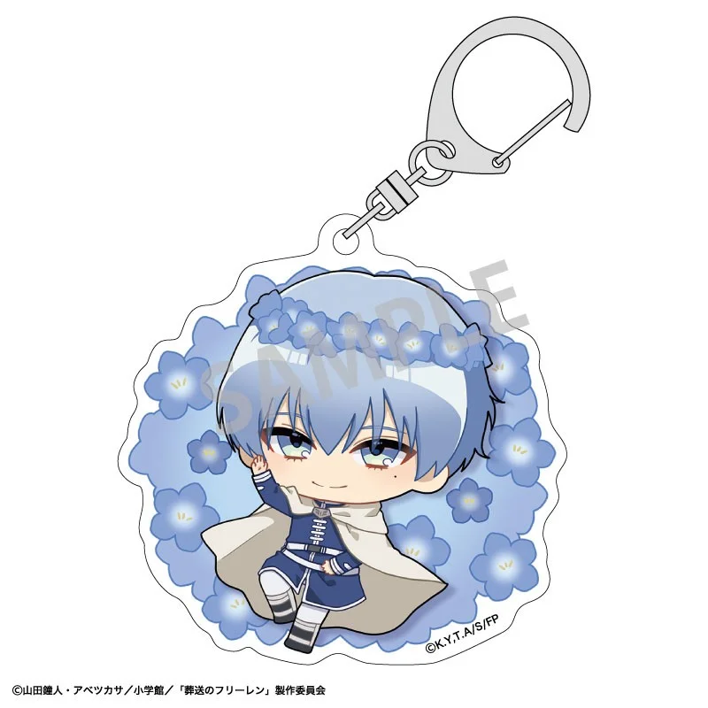 Frieren: Beyond Journey's End Trading Acrylic Keychains / Original Illustration Blind Box - 1 Unidade Aleatória